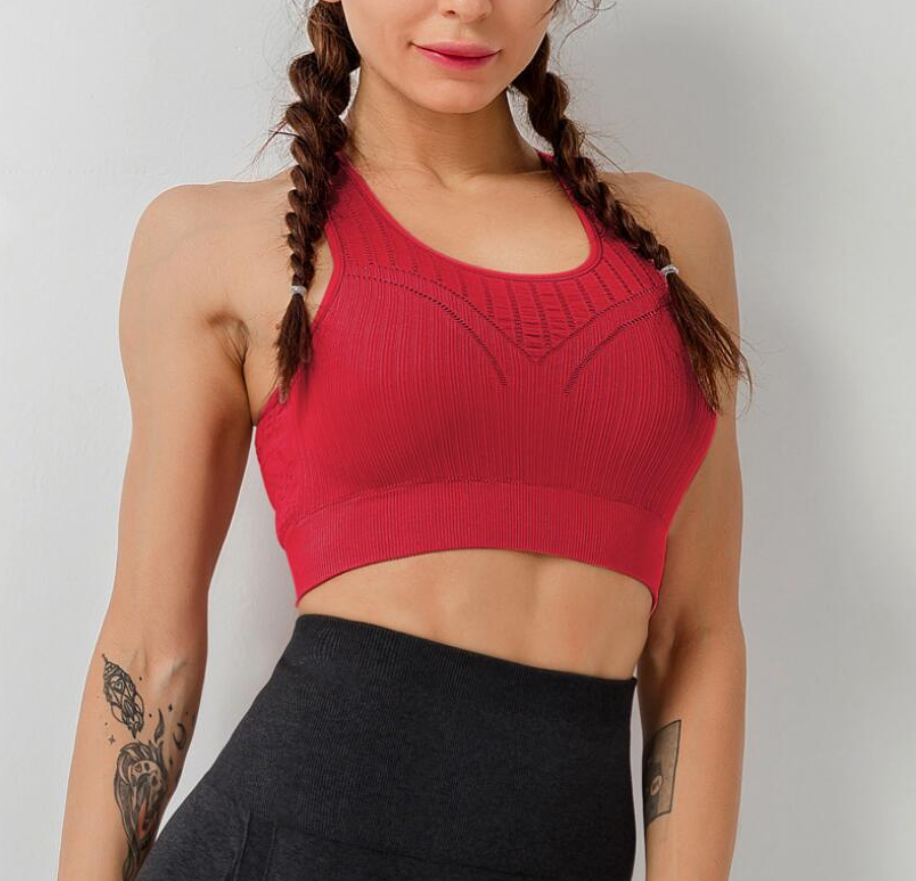 Breathable Sports Bra for Yoga & Running