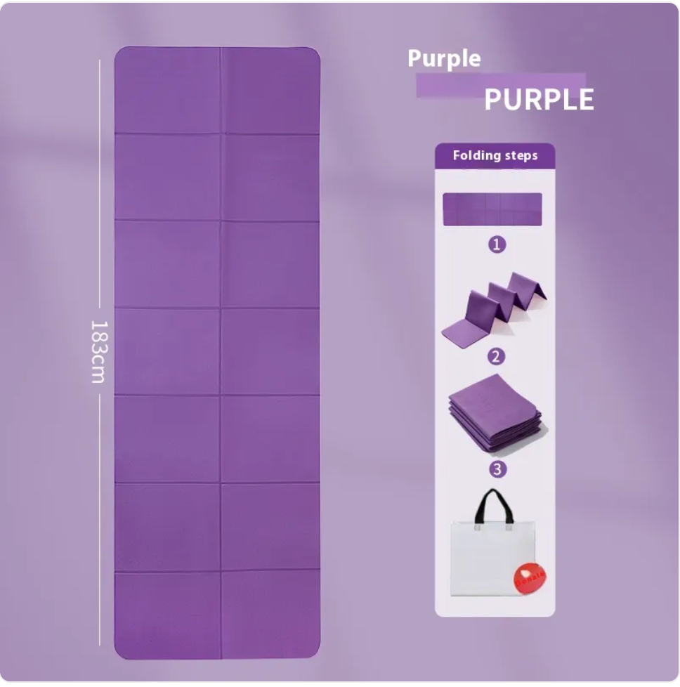 Folding Yoga & Tatami Mat – Non-Slip
