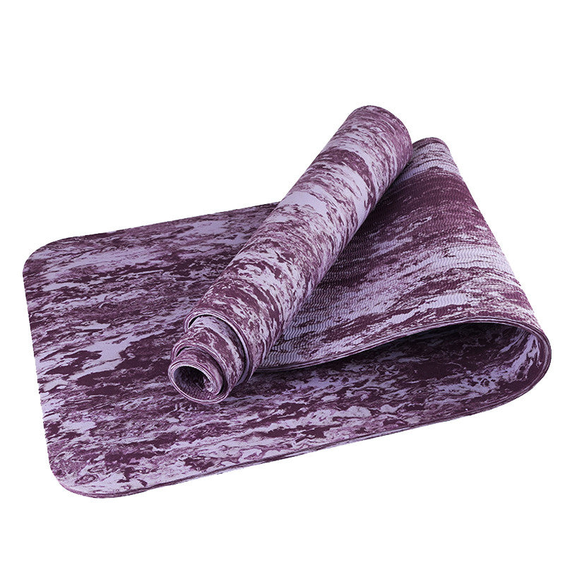 Camouflage TPE Yoga Mat – Thick & Non-Slip