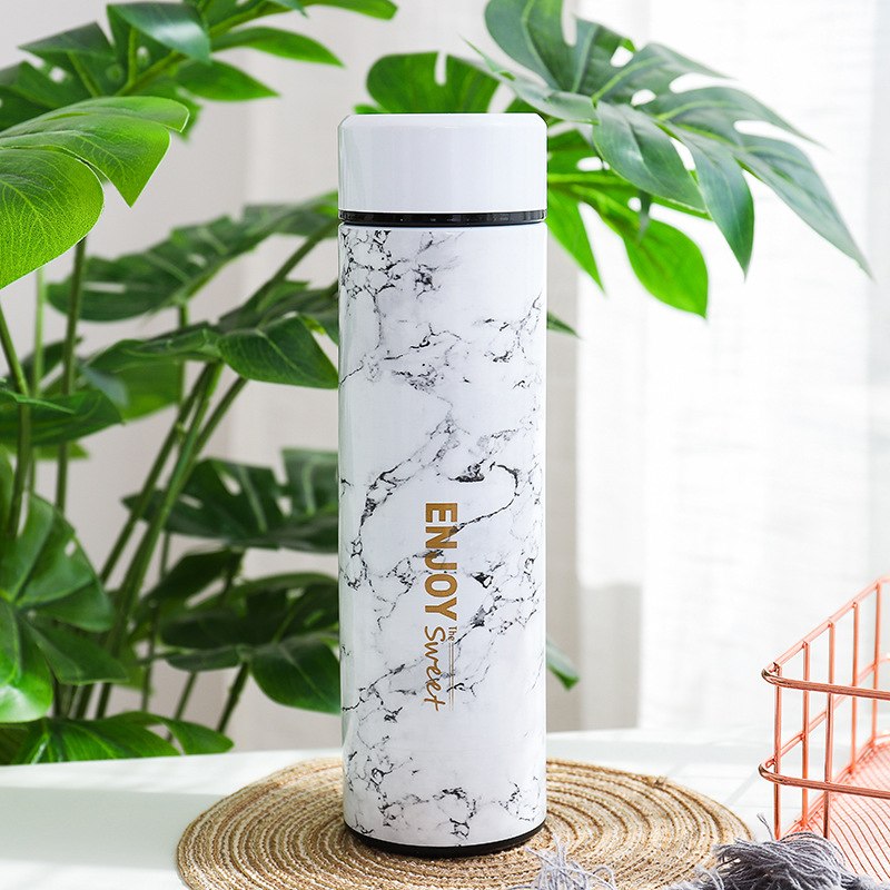 Marble Insulated Water Bottle – 500ml