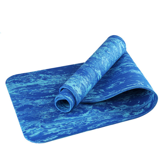 Camouflage TPE Yoga Mat – Thick & Non-Slip