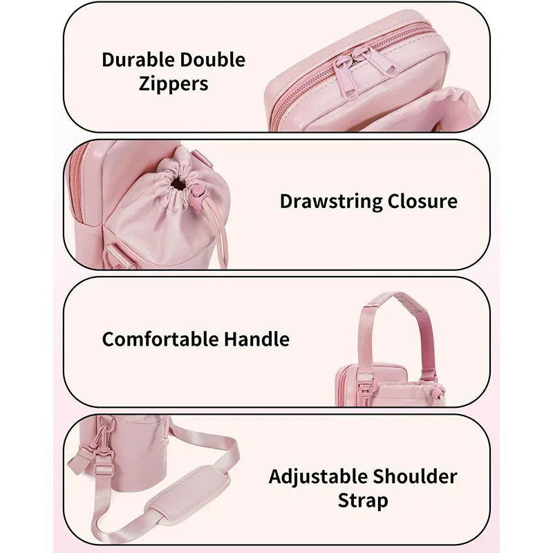 Insulated Water Bottle Carrier Bag