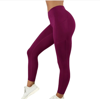 Women's Solid Colour Fitness Leggings