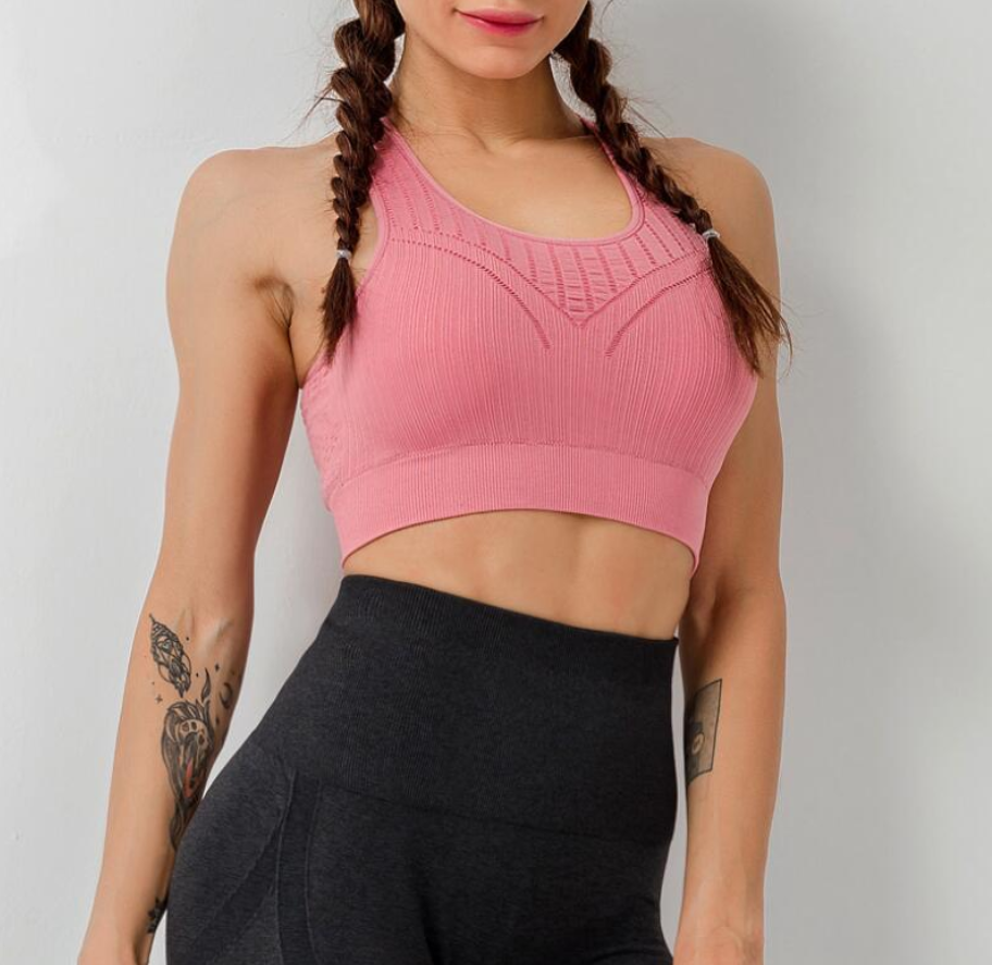 Breathable Sports Bra for Yoga & Running