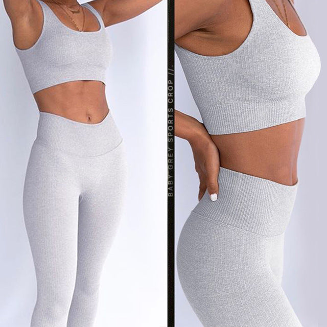 Women's Seamless Yoga Activewear Set