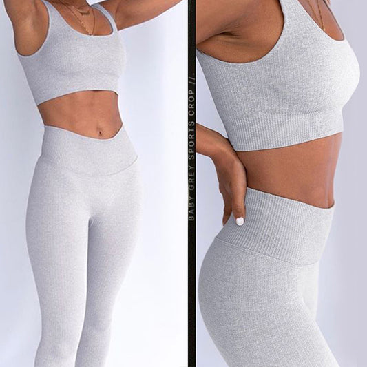 Women's Seamless Yoga Activewear Set